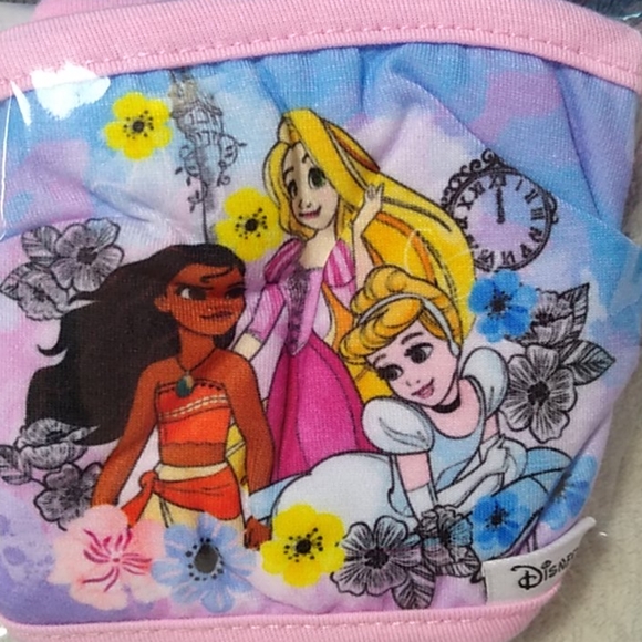 Disney Princesses Cloth Face Mask 3 Pack - Picture 2 of 4